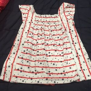 Girls Stars and Stripes blouse!